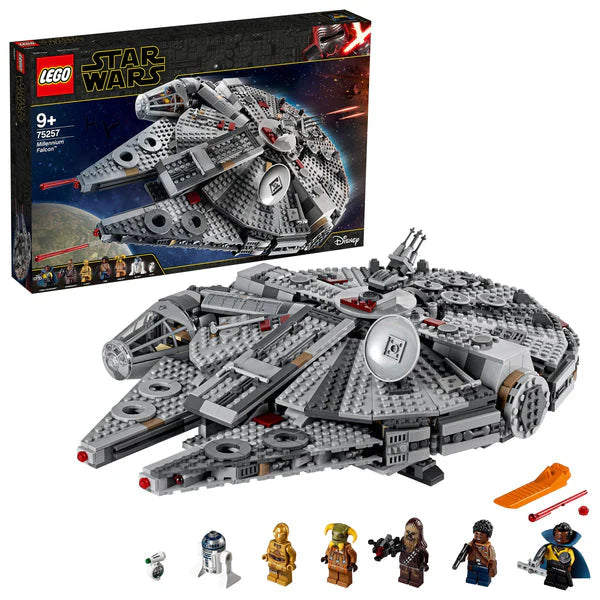 Millennium Falcon 2019: 1.351 delig 75257 StarWars UCS