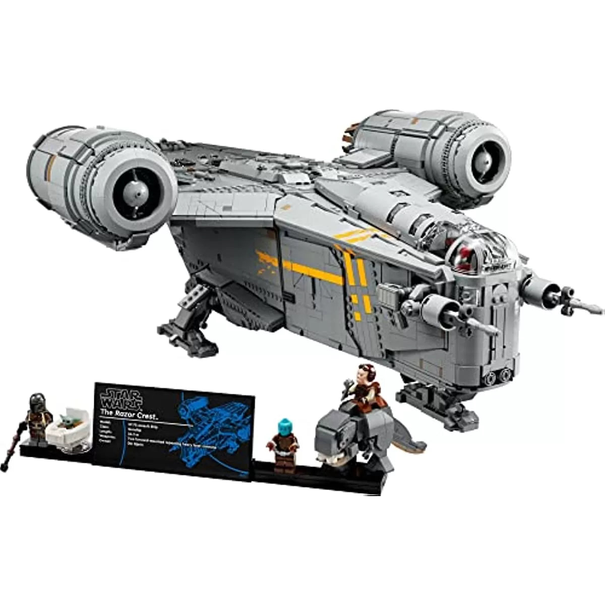 - Star Wars The Razor Crest 75331 UCS Set, Ultimate Collectors Series Starship Model Kit for Adults, Large Iconic The Mandalorian Memorabilia Collectable