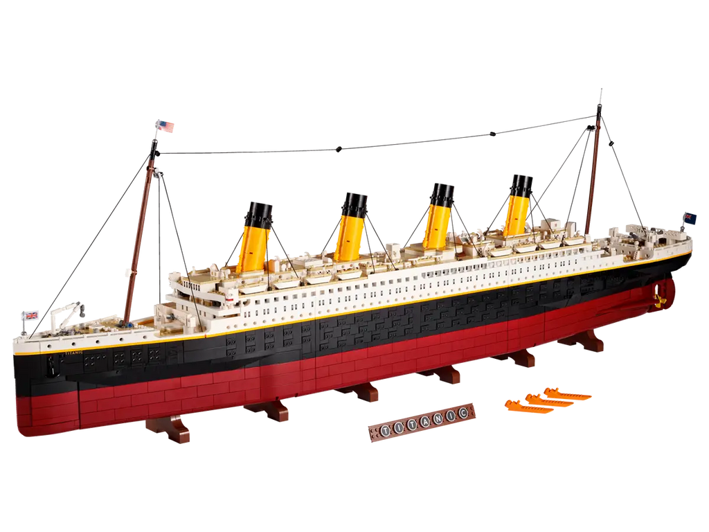 Icons Titanic (10294) | 1:200 Scale Model Ship | 9,090 Pieces