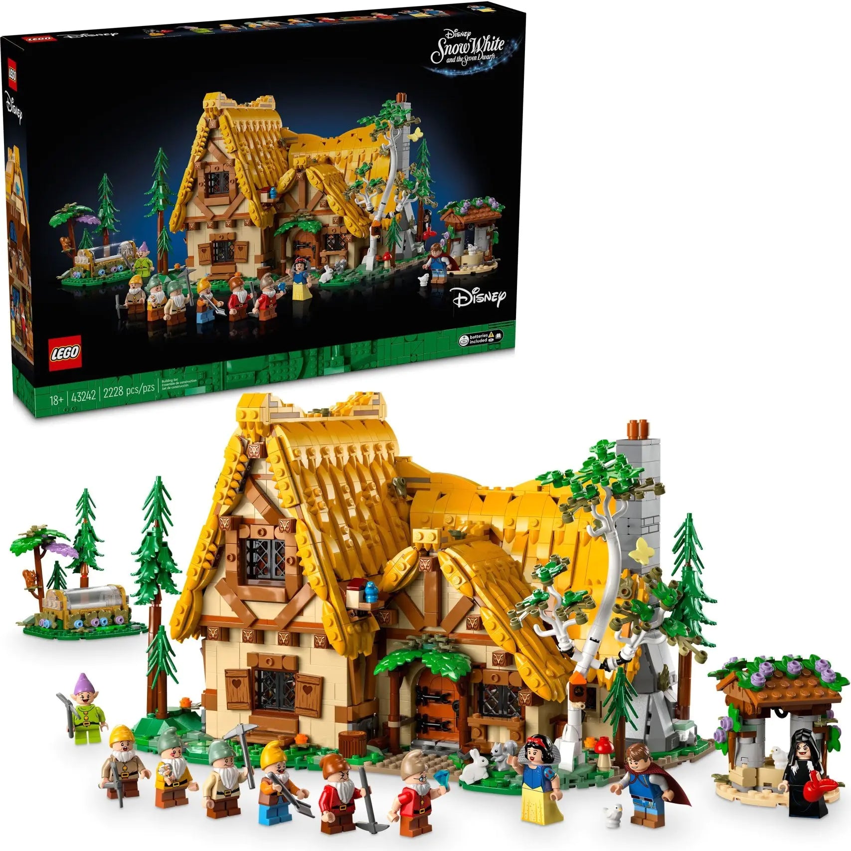 Snow White and the Seven Dwarfs' Cottage 43242