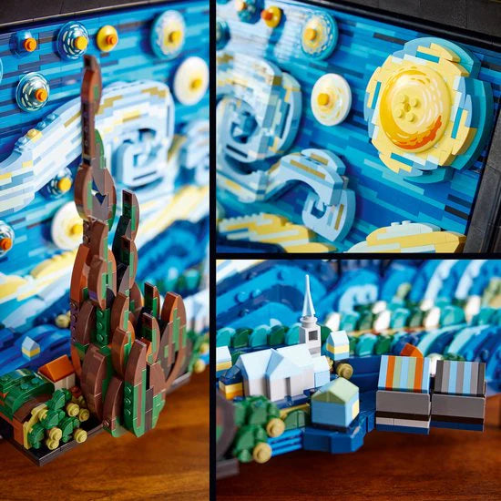 Ideas Vincent van Gogh - De sterrennacht Decoratie Set voor Volwassenen - 21333