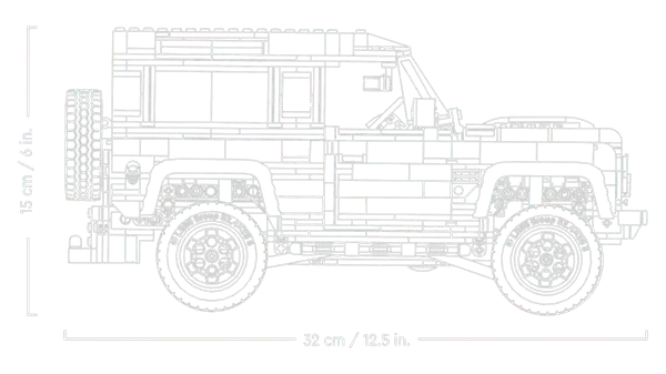 Classic Off-Road Defender 90 - 10317
