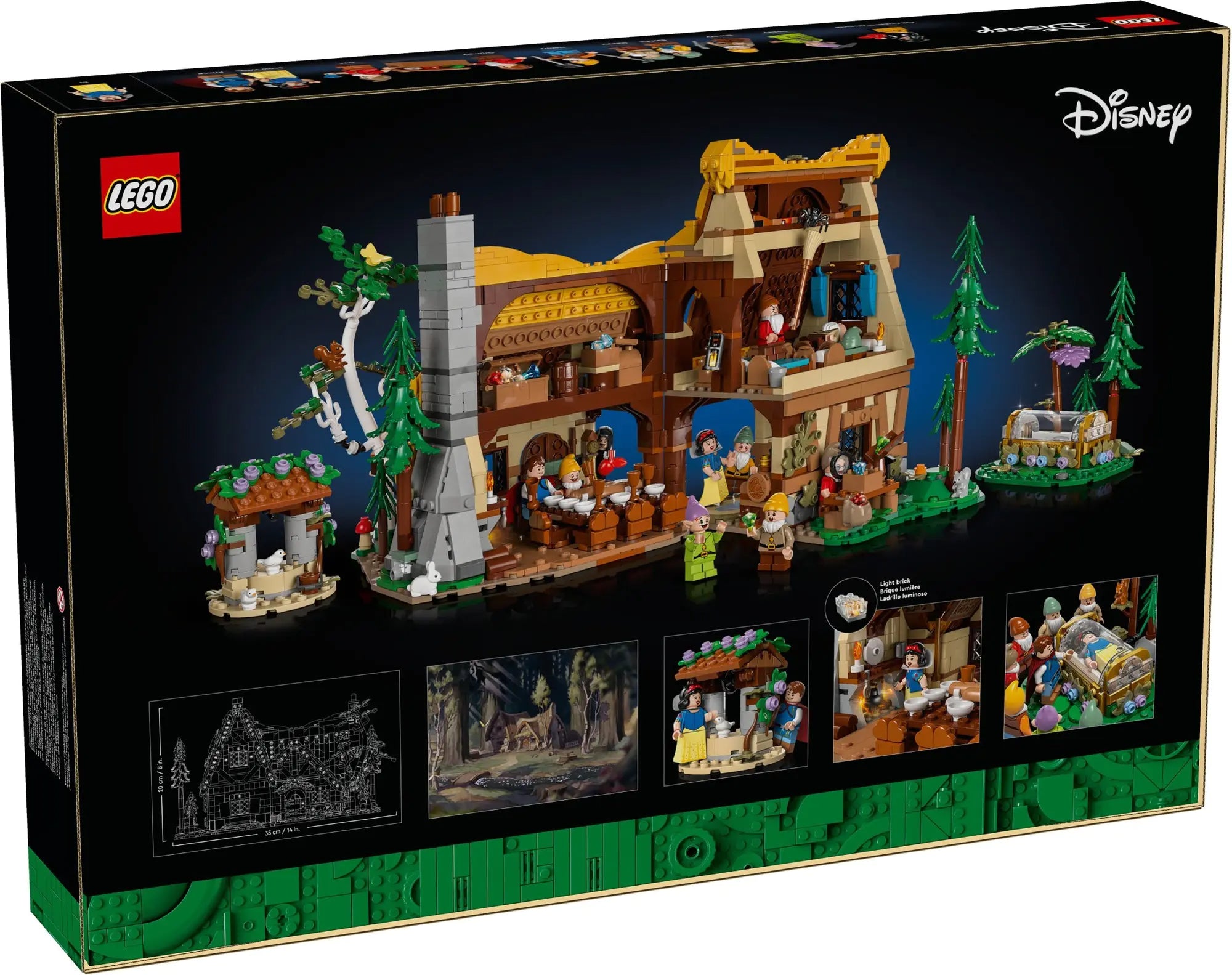 Snow White and the Seven Dwarfs' Cottage 43242