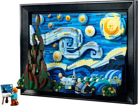 Ideas Vincent van Gogh - De sterrennacht Decoratie Set voor Volwassenen - 21333
