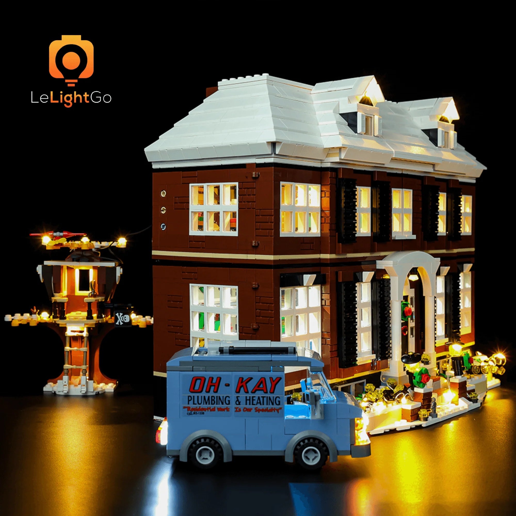 Light Kit For Home Alone 21330