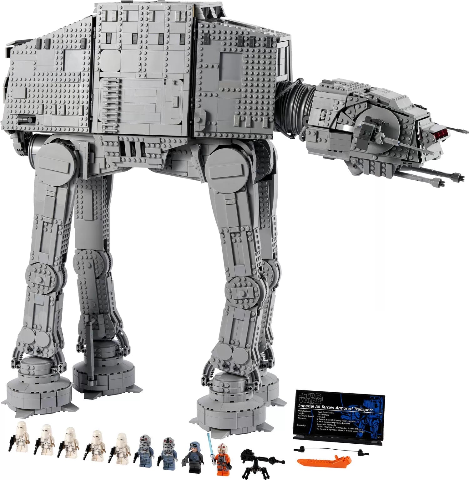 - Star Wars AT-AT 75313 Ultimate Collector Series Building Kit (6,785 Pieces)