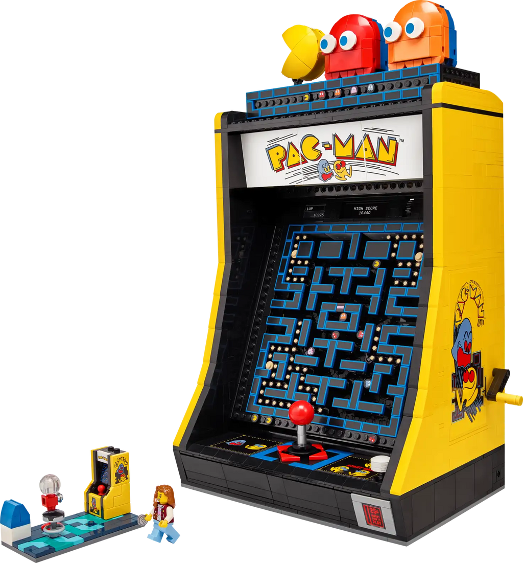 Icons 10323 PAC-MAN Arcade 2651 Pieces Building Construction Kit Set Kids Adults  Gifts Birthday Hobby Christmas
