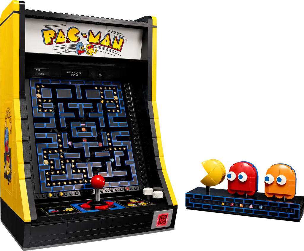 Icons 10323 PAC-MAN Arcade 2651 Pieces Building Construction Kit Set Kids Adults  Gifts Birthday Hobby Christmas