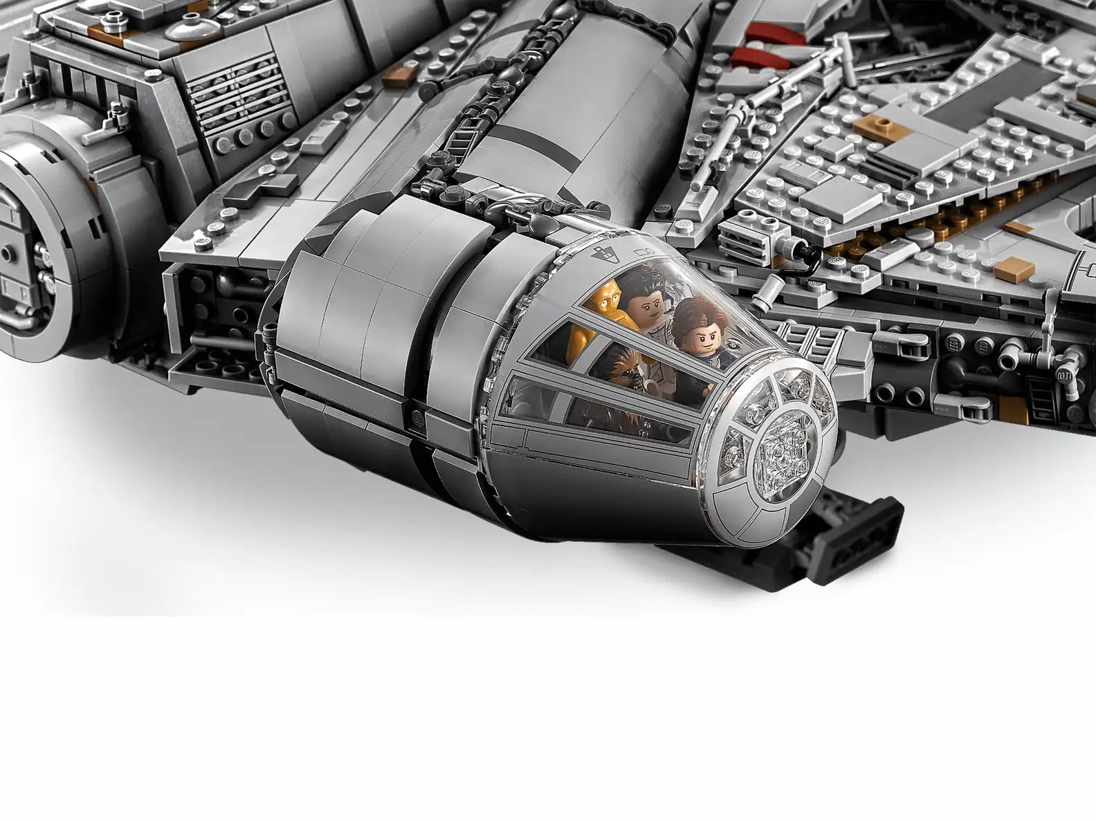 Star Wars Millennium Falcon 75192 Building Kit 7541 Pieces - Kids Adults Gifts Birthday Hobby Ornament Collectors Christmas