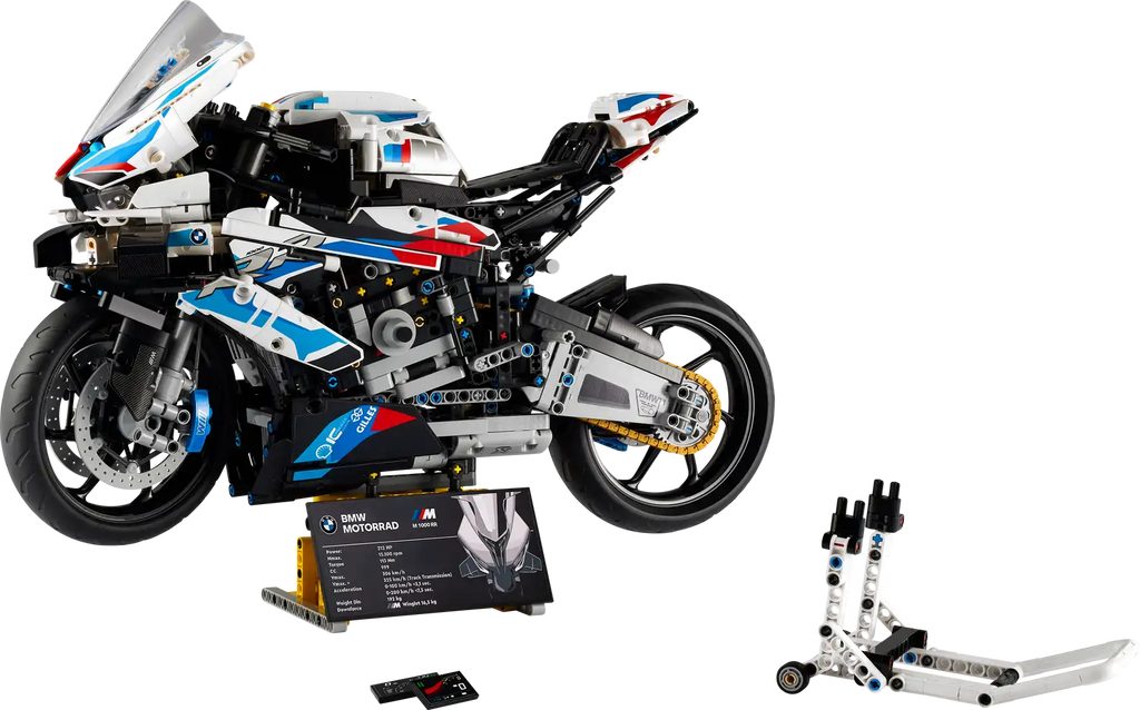 Technic BMW M1000RR - 1921 Pieces Building Kit Construction Set Motorcycle Toys Kids Adult Gifts Birthday Hobby Christmas