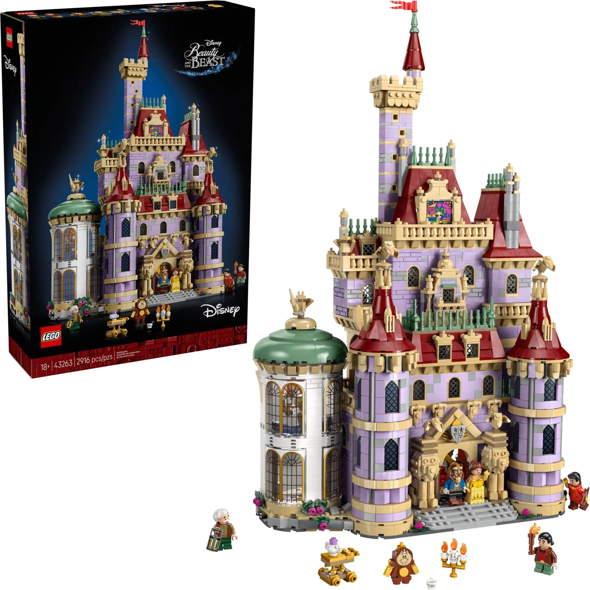 Beauty and the Beast Castle 43263